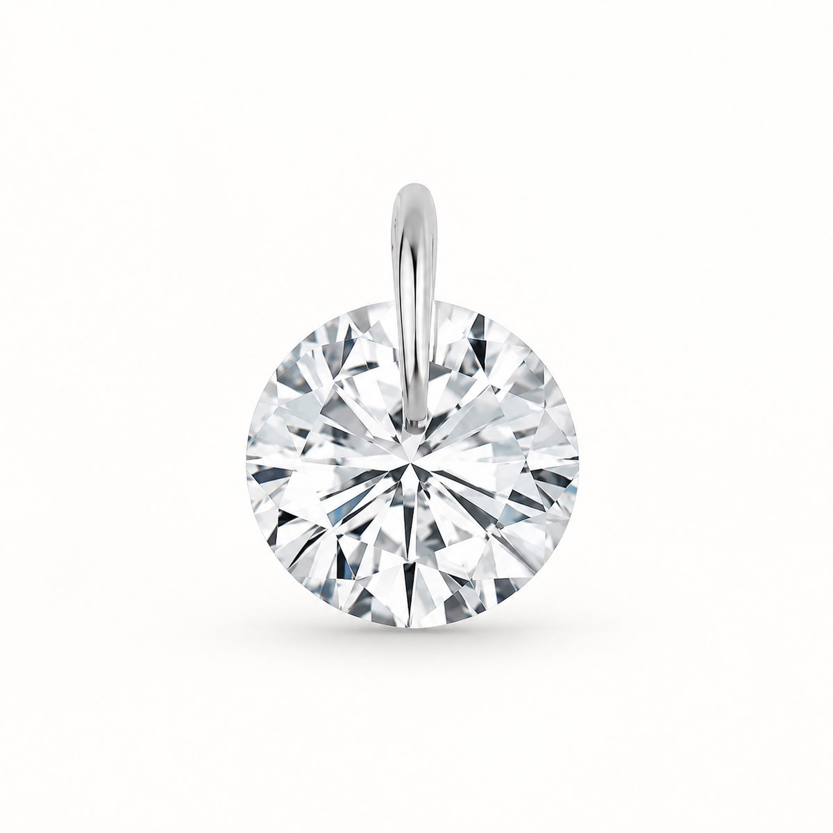 Floating Diamond Pendant 1.01 CT