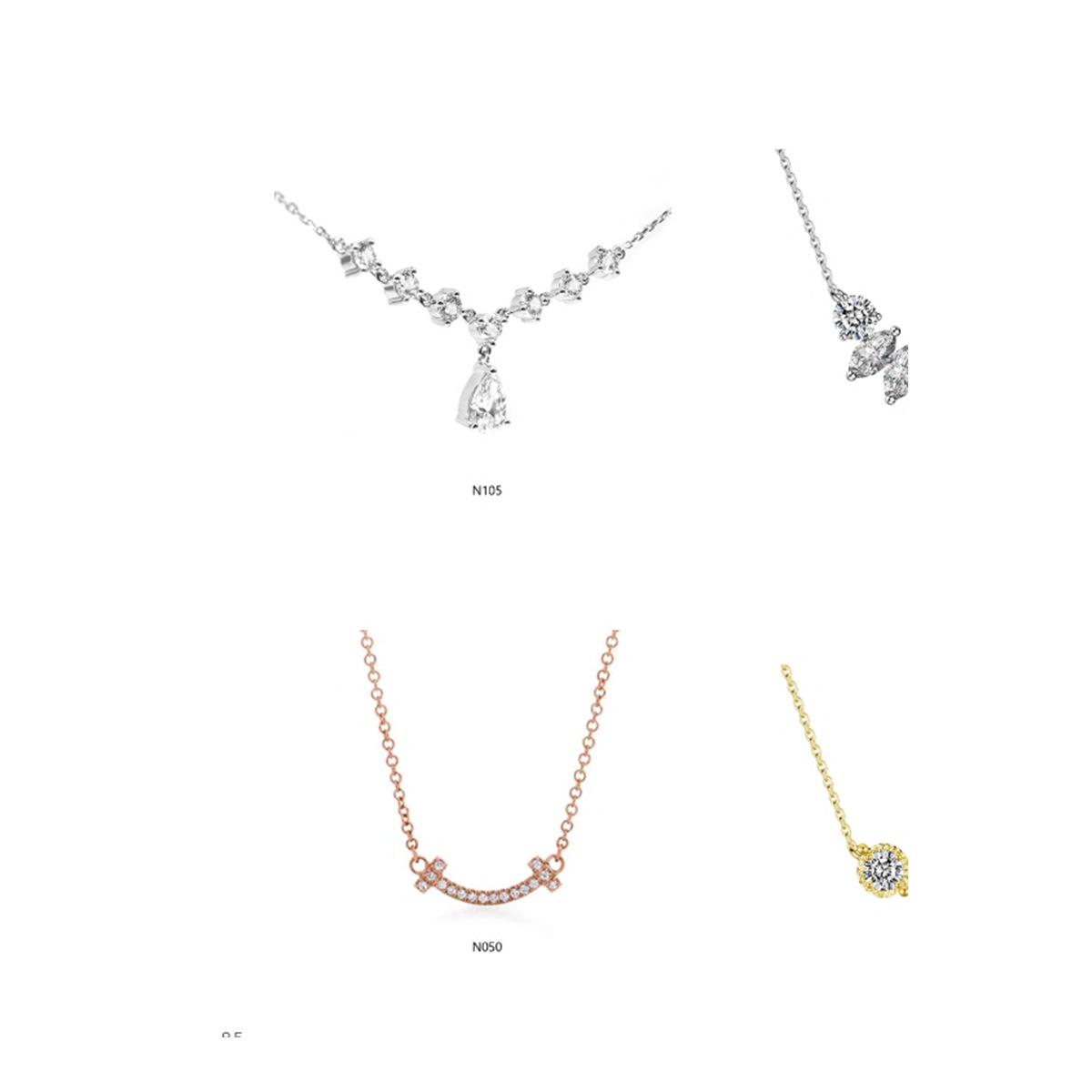 Layered Necklace Design detail reference