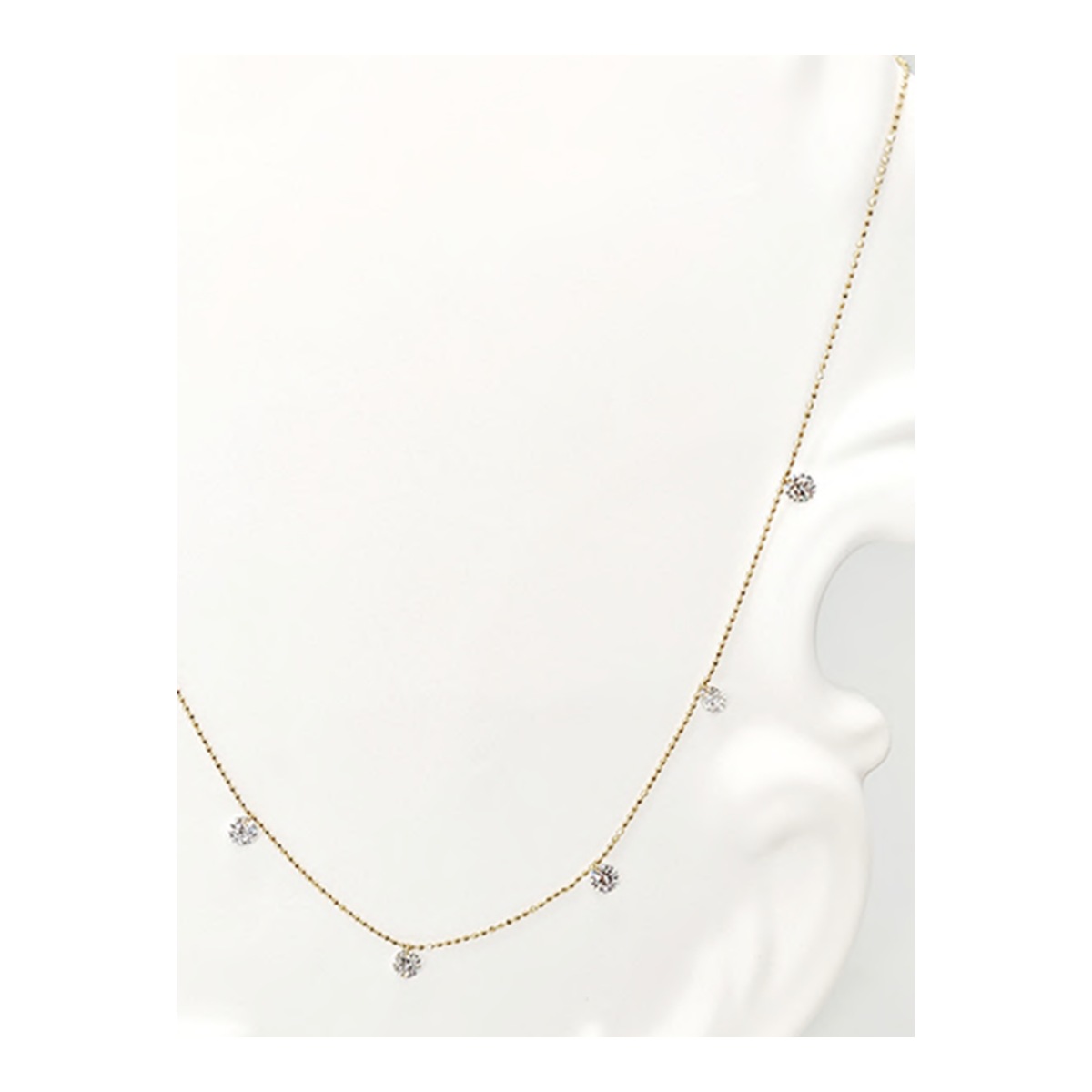 Diamond Station Necklace Style reference reference