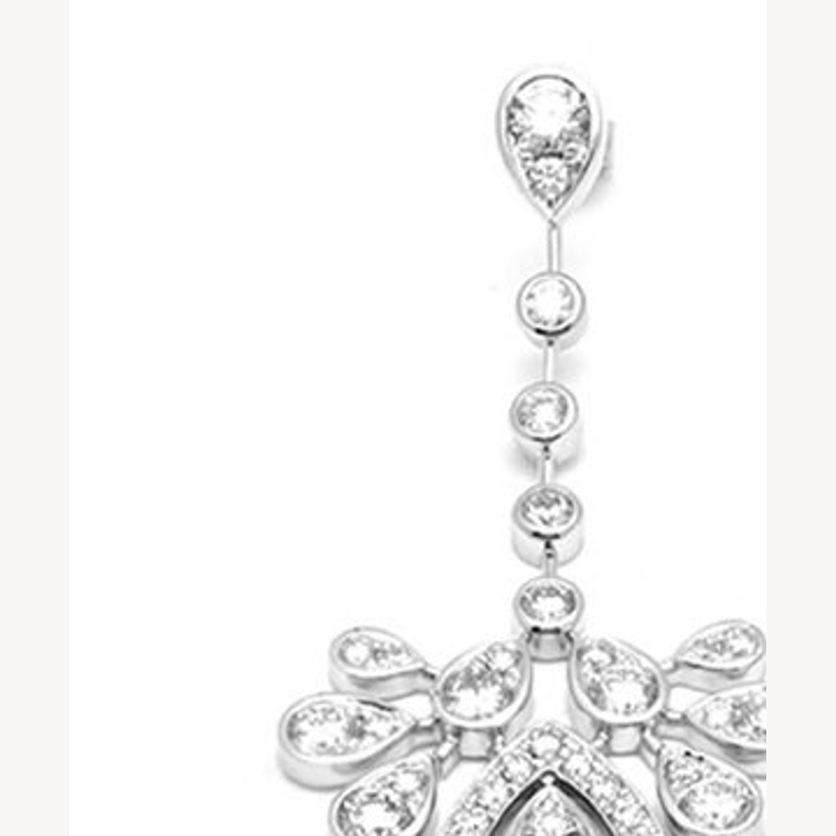 Diamond Drop Earrings