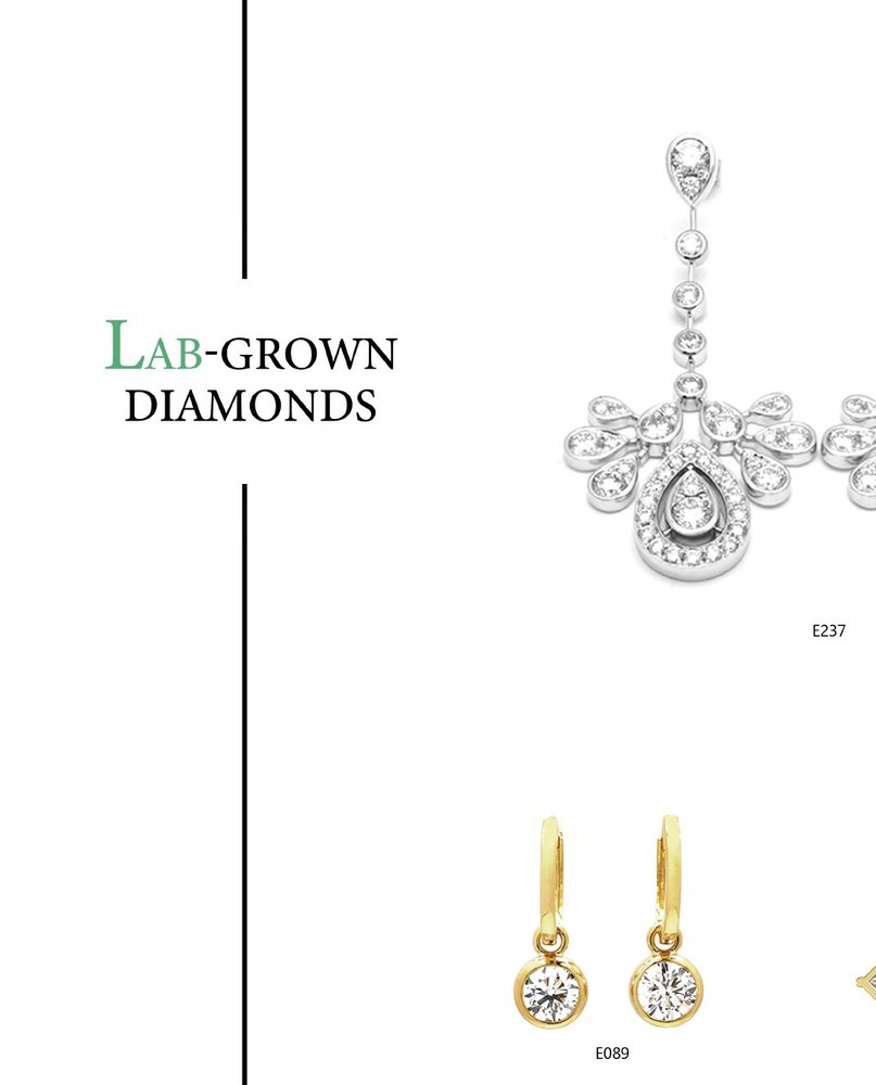 Drop Earrings lab-grown diamond jewelry quote direction
