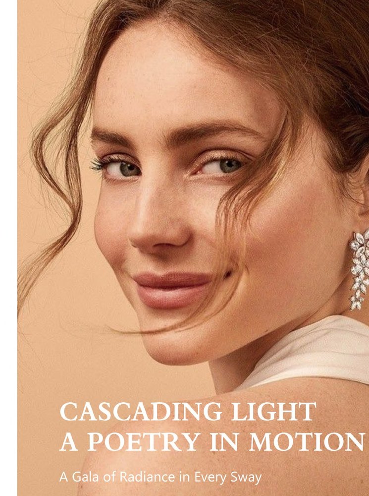NKGEM lab-grown diamond earrings worn style reference