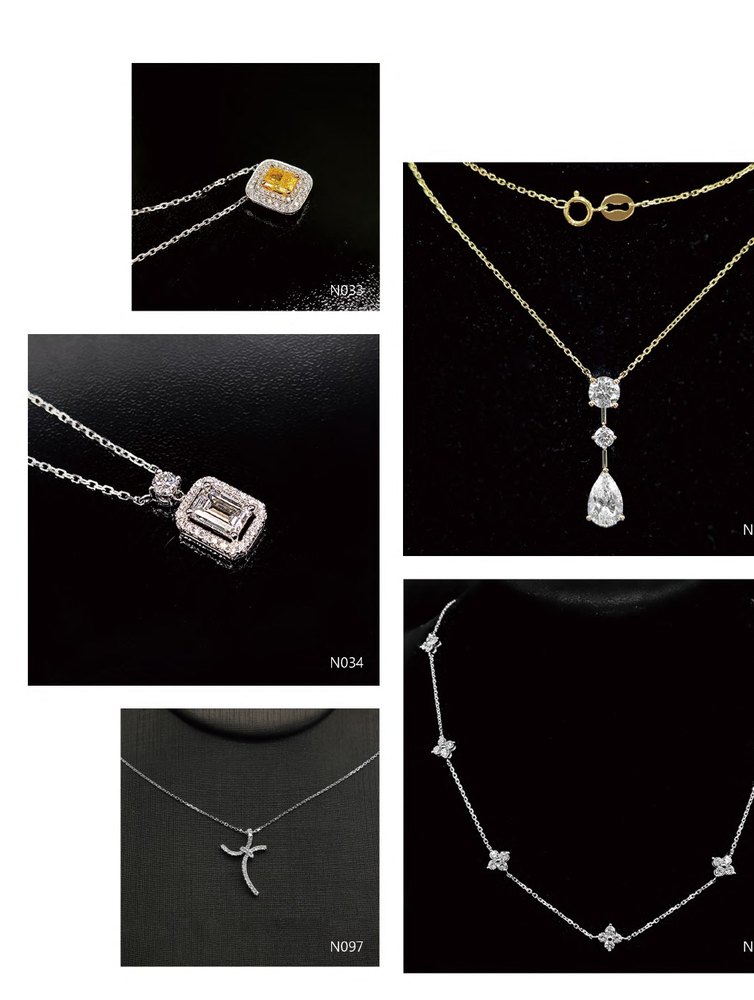 Layered Necklace lab-grown diamond jewelry quote direction