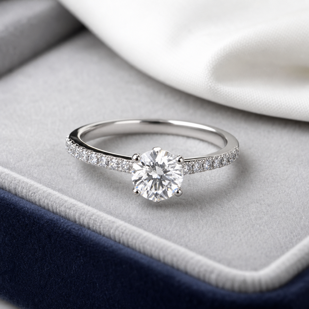 NKGEM lab-grown diamond rings